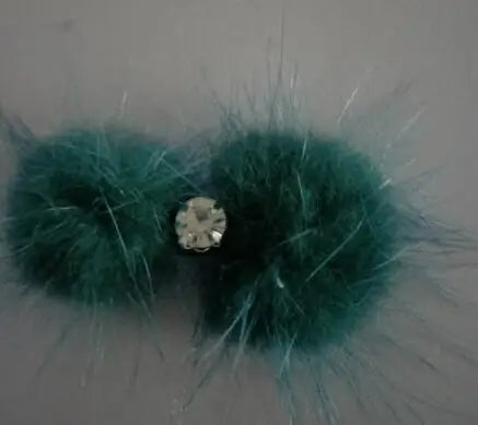 Dogs Grooming  mink fur ball hair card Cute Pet  Hairpin Hair Bows For Dogs Accessories 20pcs/lot