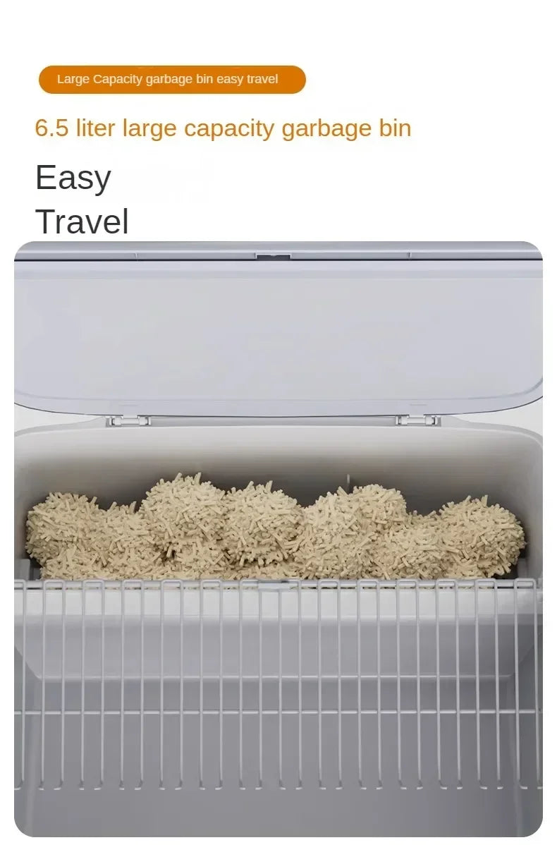 7L APP Control Automatic Cat Litter Box Self-cleaning Litter Box Pet Litter Box Cat Toilet for Cat Products Safety Protection