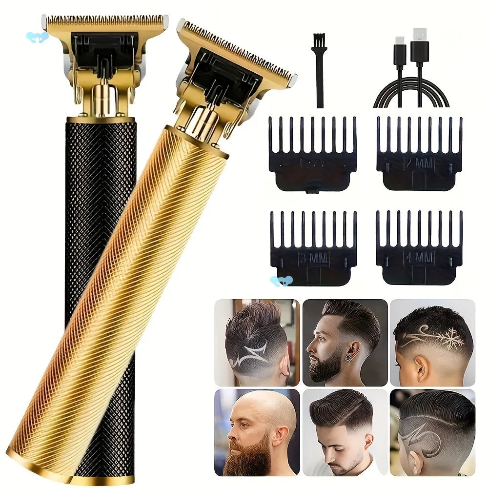 T9 Electric Hair Clipper for Men Professional Rechargeable Hair Cutting Machine Barber Shaver Haircut Remover Trimmer