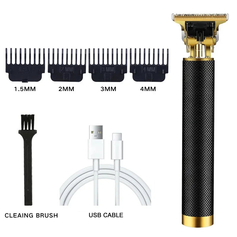 T9 Electric Hair Clipper for Men Professional Rechargeable Hair Cutting Machine Barber Shaver Haircut Remover Trimmer