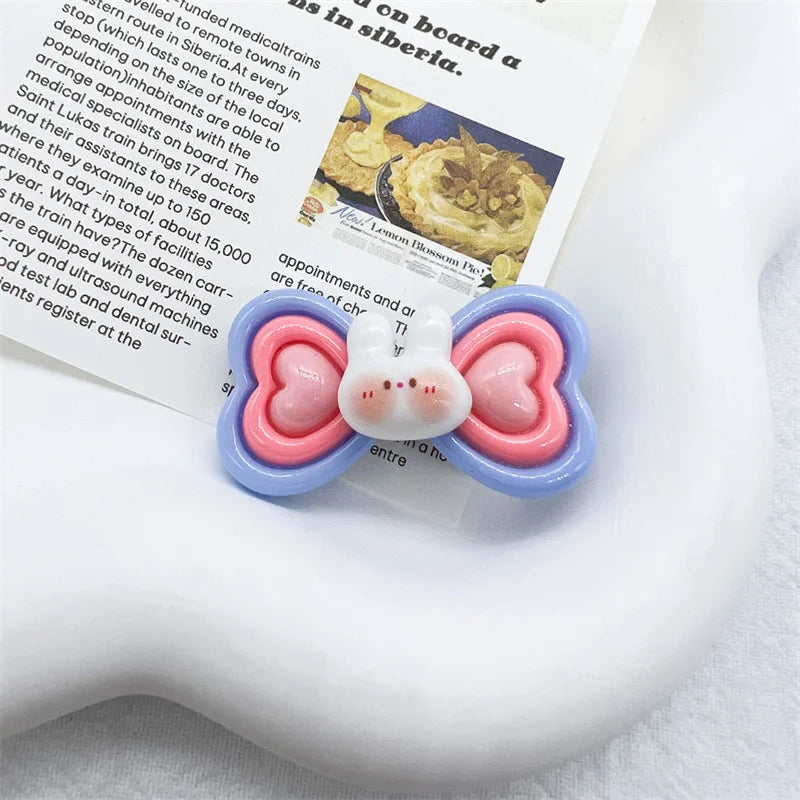 Cute Dog Hair Clips Rabbit Shape Dog Clips Pet Hairpin Cute Puppy Hair Decor Bows Girls Gifts for Small Dogs Supplies