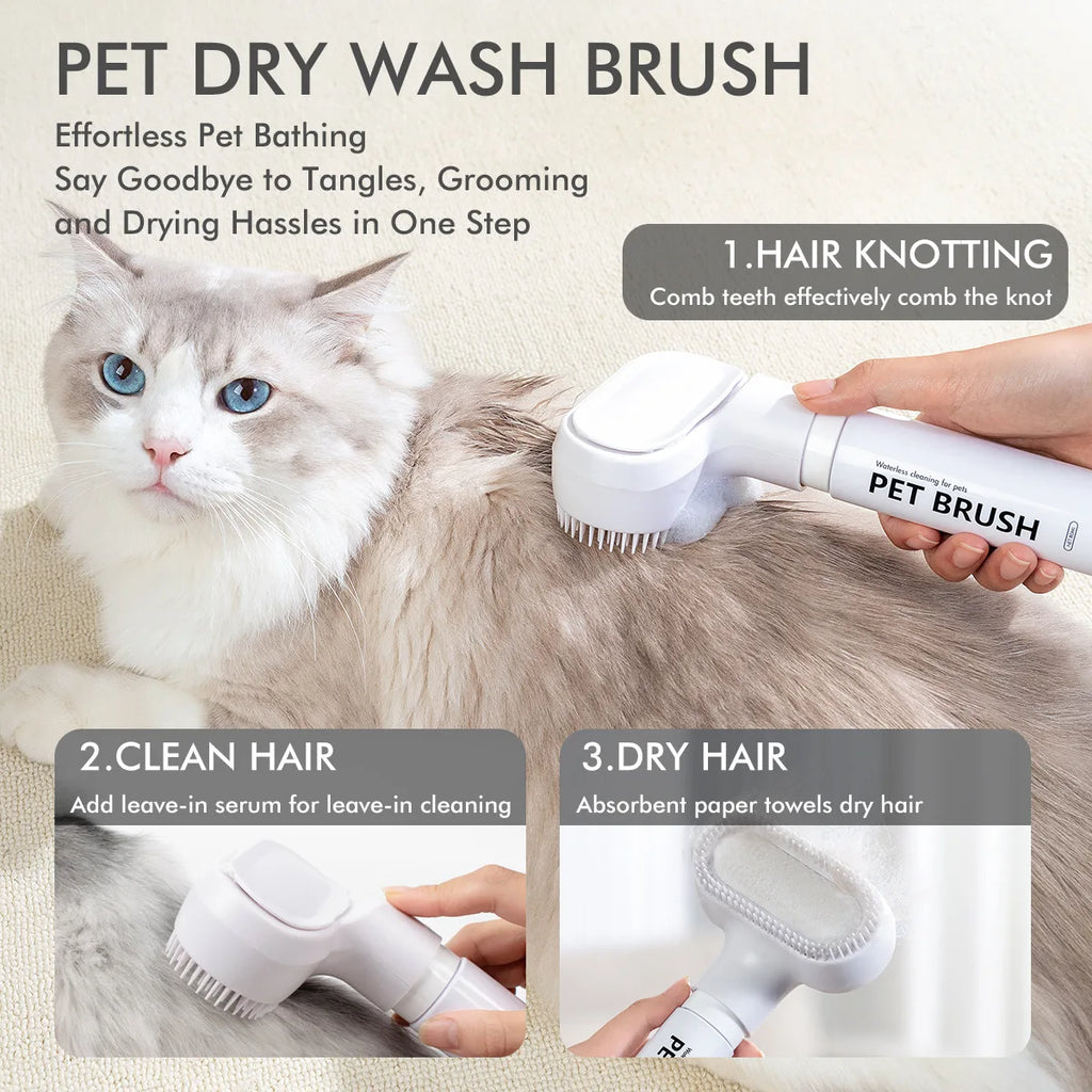 Dog Uses Mousse Pet Cleaning and Care Agent To Remove Floating Hair Stains Clean Sterilization Without Rinsing Shampoo Deodorant