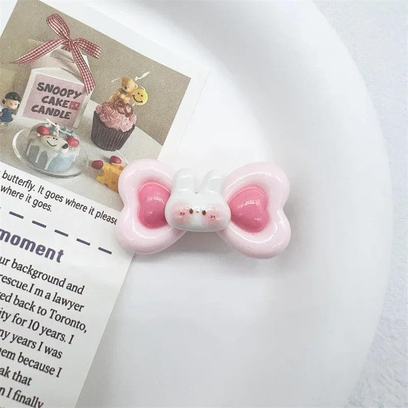 Cute Dog Hair Clips Rabbit Shape Dog Clips Pet Hairpin Cute Puppy Hair Decor Bows Girls Gifts for Small Dogs Supplies
